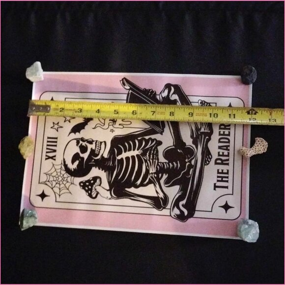 New- The Reader Tarot Card Canvas Tapestry - Picture 2 of 3